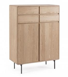 BIZZOTTO Dřevěný kabinet WIDALD 130x90 cm