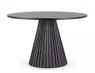 BIZZOTTO Jídelní stůl ORISSA 120 cm černý