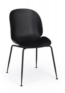 BIZZOTTO Jídelní židle ANTIGONE černá