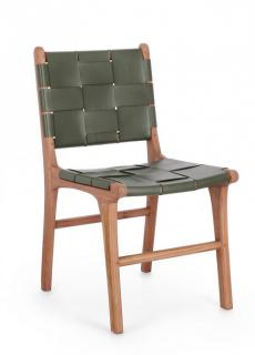 BIZZOTTO Jídelní židle JOANNA zelená