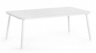 BIZZOTTO Konferenční stolek SPIKE bílý 104x61 cm