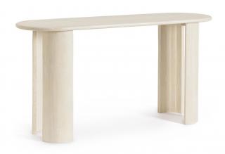 BIZZOTTO konzolový stolek ORLANDO světlý 147x45 cm