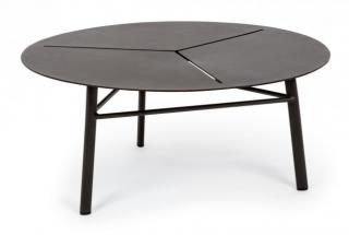 BIZZOTTO kulatý konferenční stolek CRISTOBAL ø80 cm