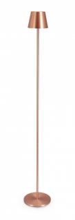 BIZZOTTO Podlahová LED lampa ETNA 115cm bronzová