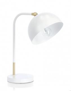 BIZZOTTO Stolní lampa GLASGOW bílá 41cm