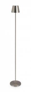 BIZZOTTO Zahradní LED lampa ETNA 115cm stříbrná