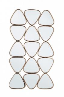BIZZOTTO Zrcadlo HANIMA zlaté 63,5x112 cm