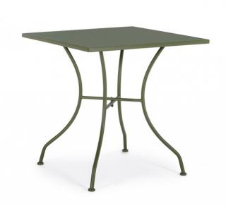 BIZZZOTTO Zahradní kovový stůl KELSIE zelený
