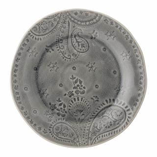 BLOOMINGVILLE Talíř RANI šedý 26,5 cm
