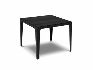 CALME JARDIN černý jídelní stůl MILOS 90x90 cm
