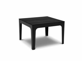 CALME JARDIN černý konferenční stolek MILOS 62x62 cm