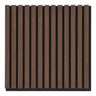 House Nordic Akustický panel VENEER 52x52 cm tmavý