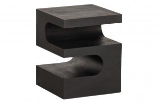 Odkládací stolek TOMA černý