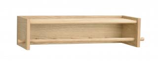 ROWICO Věšák na zeď HILLMOND 80 cm dub