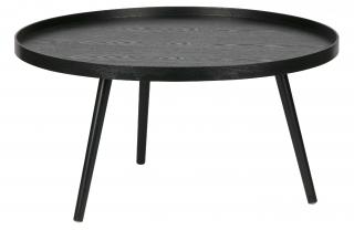 WOOOD dřevěný konferenční stolek MESA černý XL