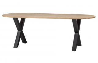 WOOOD Jídelní stůl TABLO oval dub  X  220x90 cm