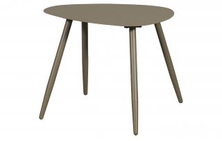 WOOOD Kovový konferenční stolek AIVY zelený 58x43cm