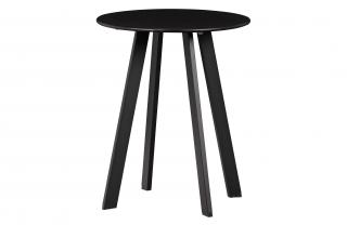 WOOOD Odkládací stolek FER černý ø40 cm