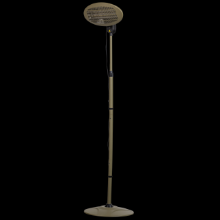 WOOOD Zahradní ohřívací lampa MEIS zelená