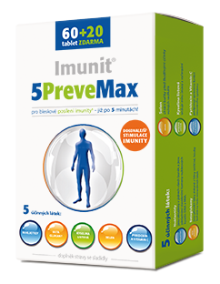 5PreveMax Imunit, 60+20 tablet zdarma