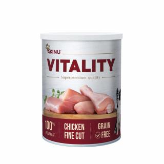 Akinu VITALITY kuře jemně krájené pro psy, 400 g
