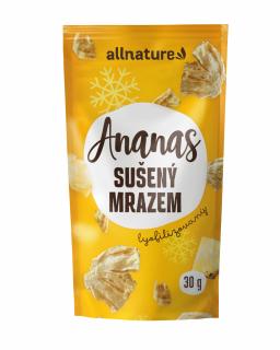 Allnature Ananas sušený mrazem kousky, 30 g