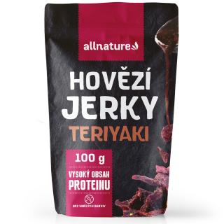 Allnature BEEF Teriyaki Jerky, 100 g