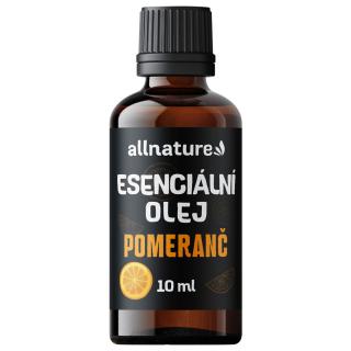 Allnature Esenciální olej Pomeranč, 10 ml