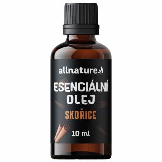 Allnature Esenciální olej Skořice, 10 ml
