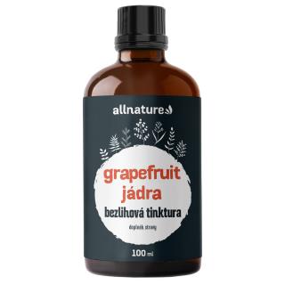Allnature Grapefruit jádra bezlihová tinktura,  100 ml