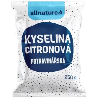 Allnature Kyselina citronová, 250 g