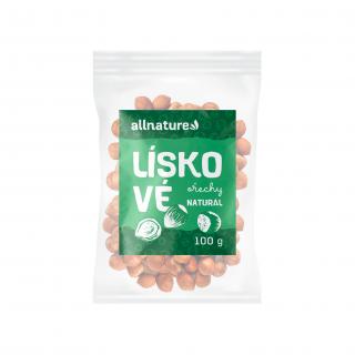 Allnature Lískové ořechy, 100 g