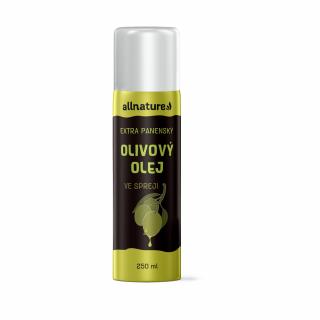 Allnature Olivový olej ve spreji, 250 ml