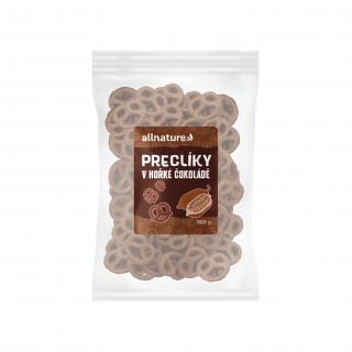 Allnature Preclíky v hořké čokoládě, 500 g