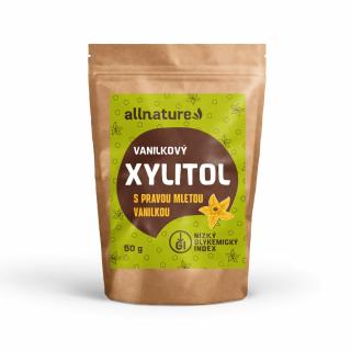 Allnature Xylitol s mletou vanilkou, 50 g