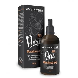 Asombroso Pure BIO - Meruňkový olej BIO, 100 ml