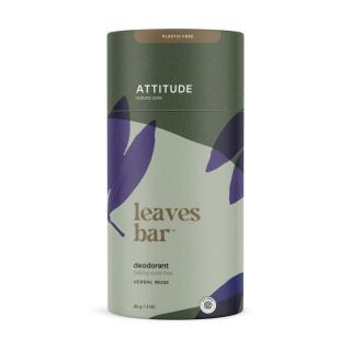 ATTITUDE Leaves bar Přírodní tuhý deodorant s vůní bylinek, 85g
