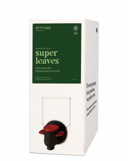 ATTITUDE Super leaves Essentials Přírodní mýdlo na ruce Bergamot & Ylang Ylang, náhradní náplň 2l