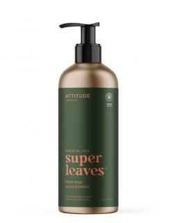 ATTITUDE Super leaves Essentials Přírodní mýdlo na ruce Patchouli & Black Pepper, 473ml