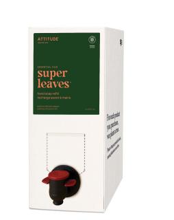 ATTITUDE Super leaves Essentials Přírodní mýdlo na ruce Patchouli & Black Pepper,náhradní náplň 2l