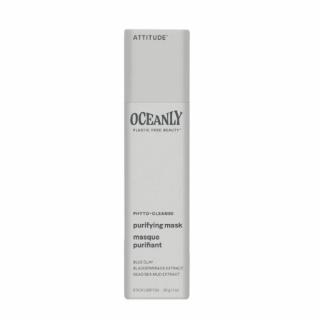 ATTITUDE Tuhá čisticí maska na obličej Oceanly s modrým jílem, 30 g