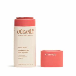 ATTITUDE Tuhá krémová tvářenka Oceanly – Happy Berry, 8,5g