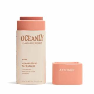 ATTITUDE Tuhá krémová tvářenka Oceanly – Rose, 8,5 g