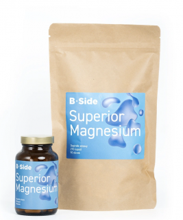 B.Side Balíček pro náročné Superior Magnesium 270 + 90 kapslí