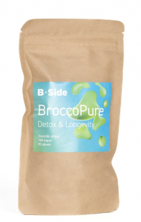 B.Side BroccoPure Detox & Longevity, 180 kapslí
