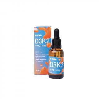 B.Side D3K2 v MCT oleji, 30ml