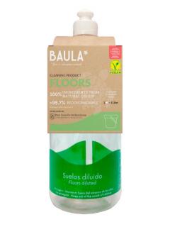 Baula startovací sada na podlahy - láhev a ekologický čisticí přípravek na podlahy v tabletách 5 g. na 1 l čistícího přípravku