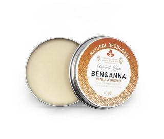 Ben & Anna Krémový deodorant Vanilková orchidej, 45 g