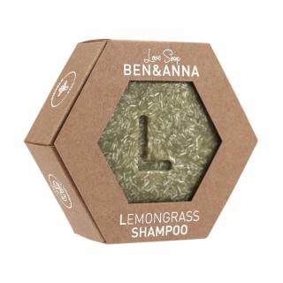 Ben & Anna Tuhý šampon pro suché a namáhané vlasy - citronová tráva, 60 g