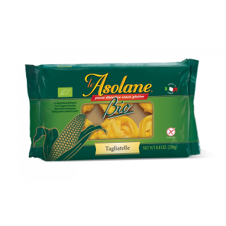 Bio Le Asolane Nudle široké kukuřičné bezlepkové, 250g